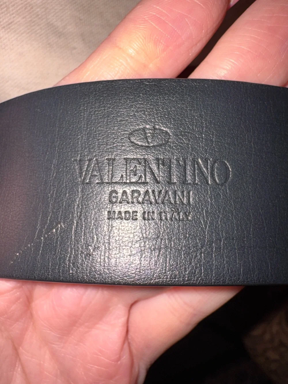 Valentino Garavani Reversible Neon Yellow V Logo Leather Belt Fluo
